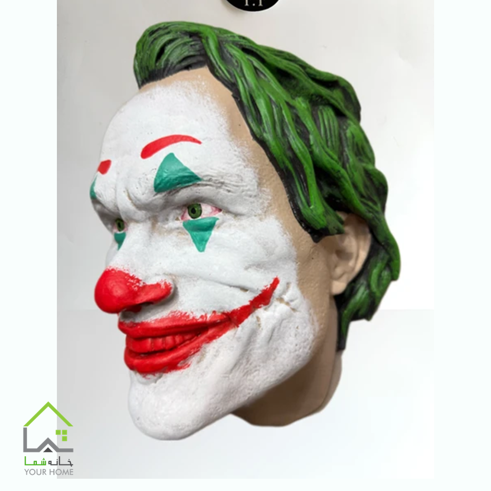 دیوارکوب مجسمه جوکر سه بعدی